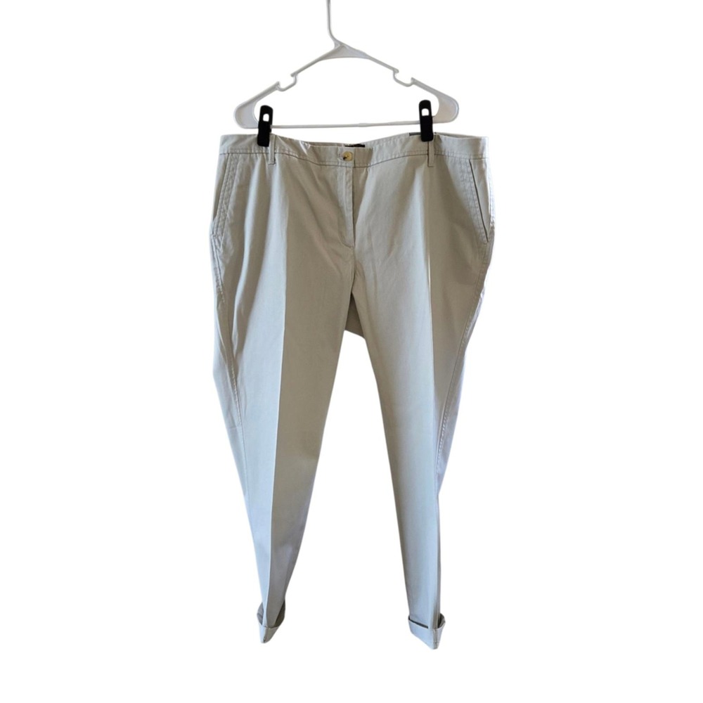 PLUS SIZE******Talbots Womens Light‎ Khaki Chinos